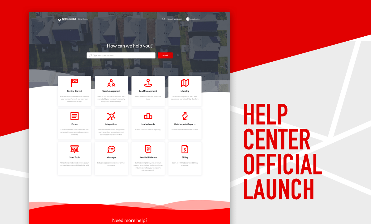 Help Center Officially Launched